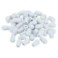 thumbnail image 1 of REGALWOVEN Kitchen Sink Rack Feet, Rack Bottom Protective Replacement Feet Wire Bumpers White 2.5mm IDx7.8mm OD, 1 of 7