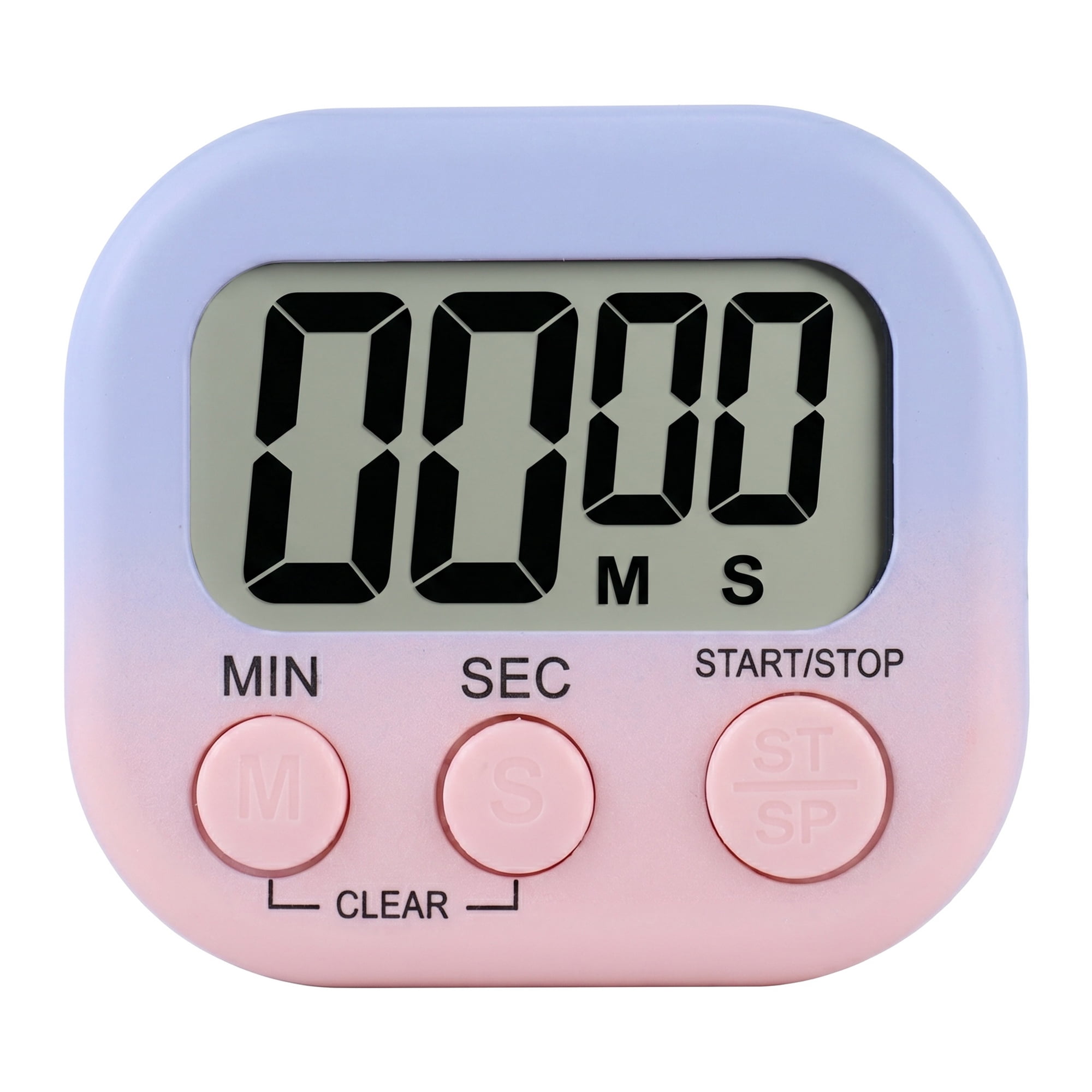 REGALWOVEN Kitchen Timer, Loud Alarm Clock Magnetic Backing Stand ...
