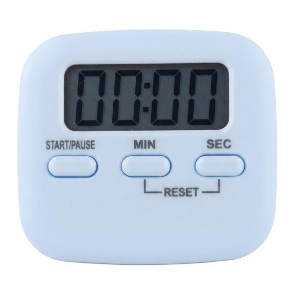 REGALWOVEN Kitchen Timer with Loud Alarm, Magnetic Backing and Stand, Digital Cooking Timer for Kitchen and Work Blue