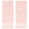 thumbnail image 1 of REGALWOVEN Leaves Pattern Bathroom Hand Towels, Soft Absorbent Decorative Hand Towel for Hand, Face, Kitchen, Hotel and Spa Pink 2-Piece, 1 of 5