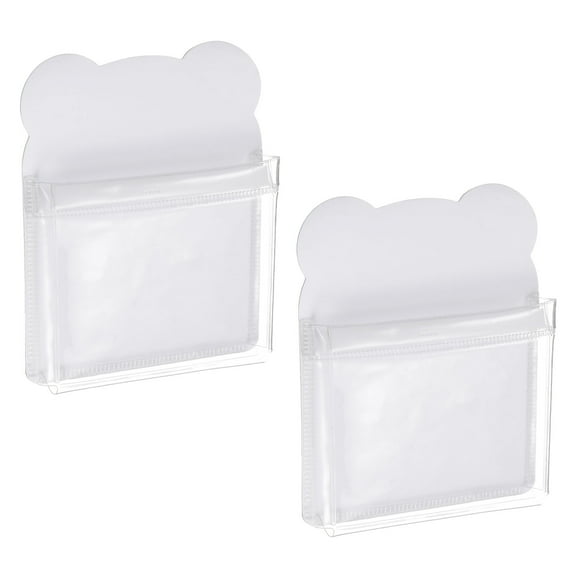 REGALWOVEN Magnetic Pen Holder for Fridge, Office, and Whiteboard, Durable Pencil Holder White