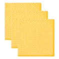 thumbnail image 1 of REGALWOVEN Microfiber Dish Cloth for Washing Dishes Rags, Solid Kitchen Wash Cloths with Poly Scour Side Popcorn Texture Yellow 12" x 12", 1 of 7