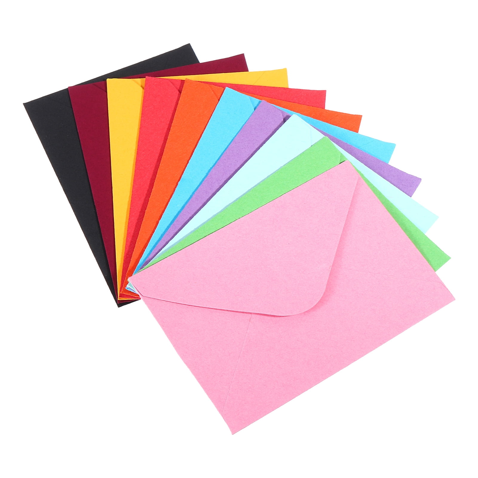 REGALWOVEN Mini Envelopes, 100 Pack Mini Business Card Envelope ...