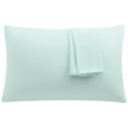 thumbnail image 1 of REGALWOVEN 2Pcs Microfiber Travel Pillowcases with Zipper Closure, Light Gray, 14"x20", 1 of 8