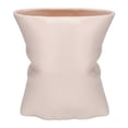 thumbnail image 1 of REGALWOVEN Modern Abstract Ceramic Vase for Home Decor ,Large Opening Wide Flower Vase for Thick Bouquets, Decorative Vase Yafen 5.6"L x 4.2"W x 6.2"H, 1 of 4