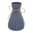 thumbnail image 1 of REGALWOVEN Modern Geometric Flower Vase, Unbreakable Vase for Home Decor Grey 4.7"L x 4.7"W x 6.7"H, 1 of 7