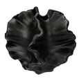 thumbnail image 1 of REGALWOVEN Modern Round Ceramic Vase for Home Decor - Aesthetic Ribbed Sphere Vase for Single Stem, Minimalist Decorative Vase Black 6.7"L x 6.7"W x 6.7"H, 1 of 4