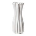 thumbnail image 1 of REGALWOVEN Modern White Ceramic Vase for Flower Arrangements Matte Ribbed Cylinder Vase, Minimalist Boho Decorative Vases Bright White 3.5"L x 3.5"W x 7.9"H, 1 of 6