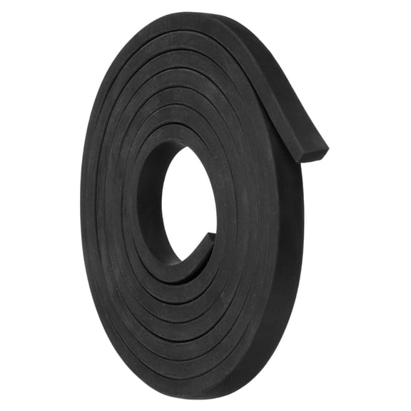 REGALWOVEN Neoprene Rubber Sheet Rolls Solid Rubber Seal Strip for DIY Gasket, Crafts, Pad 3/16"T x 0.3"W x 5'L 1