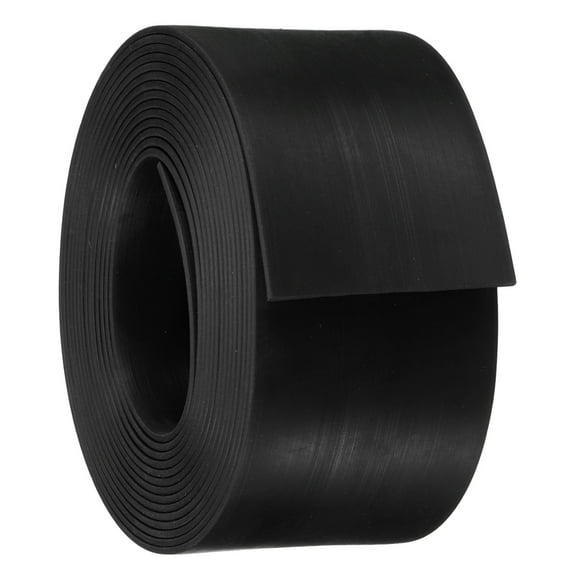 REGALWOVEN Neoprene Rubber Sheet Rolls Solid Rubber Seal Strip for DIY Gasket, Protection 1/16"T x 0.6"W x 3'L 1