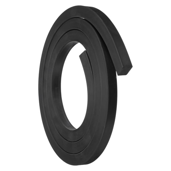 REGALWOVEN Neoprene Rubber Sheet Rolls for DIY Gasket, Pads, Seals, Protection 19/32"T x 0.6"W x 8'L 1
