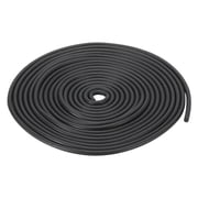 REGALWOVEN Nitrile Rubber Round Seal Strip, Long Hard Solid Rubber Weather Stripping for DIY Gasket 2mmx2m