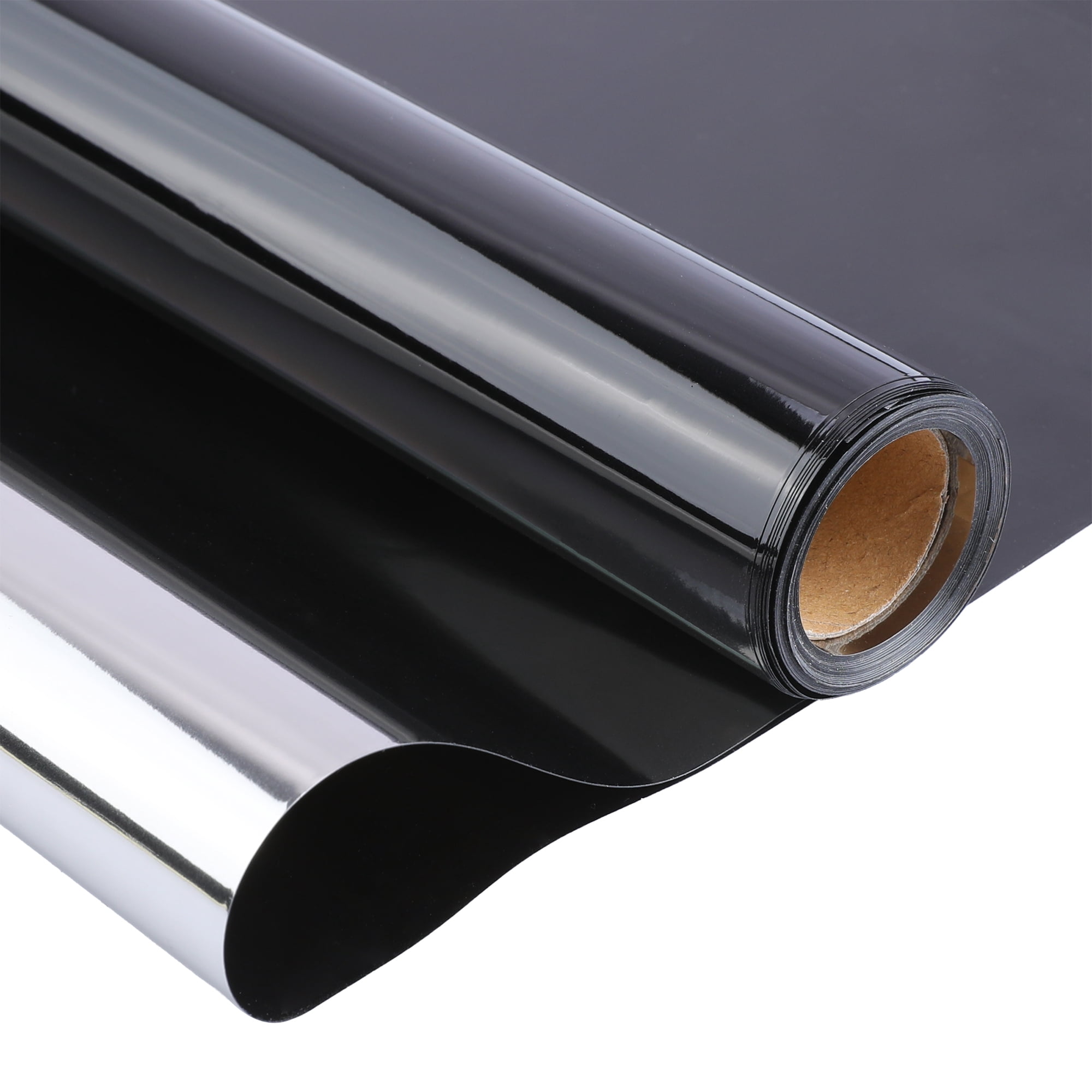 REGALWOVEN One Way Privacy Window Film for Home and Office - Heat Control and Static Cling Black 39.4 x 23.6 Inch