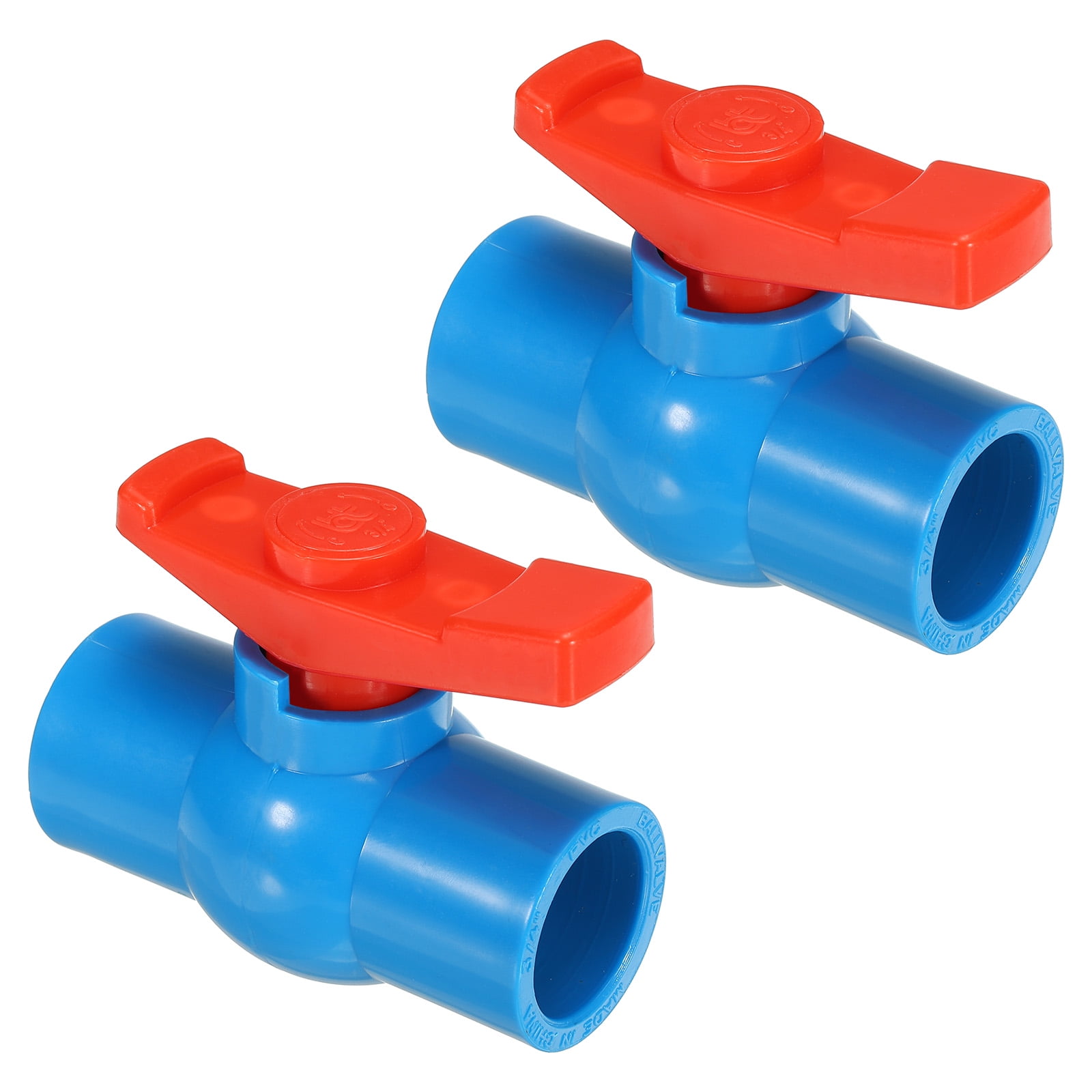 REGALWOVEN PVC Ball Valve, Socket Type Shut-off Valve with Easy to ...