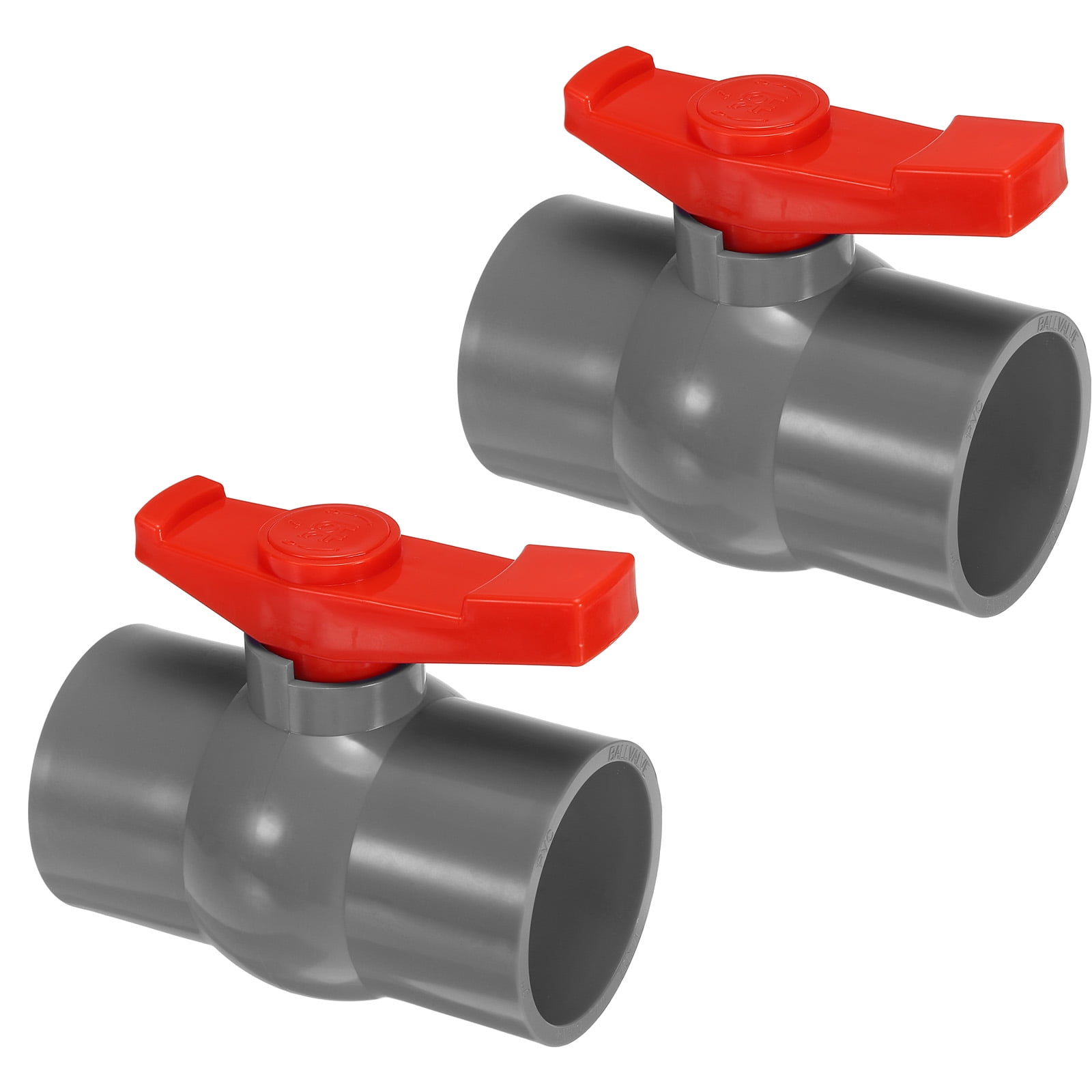 REGALWOVEN PVC Ball Valve, Socket Type Shut-off Valve with Easy to ...