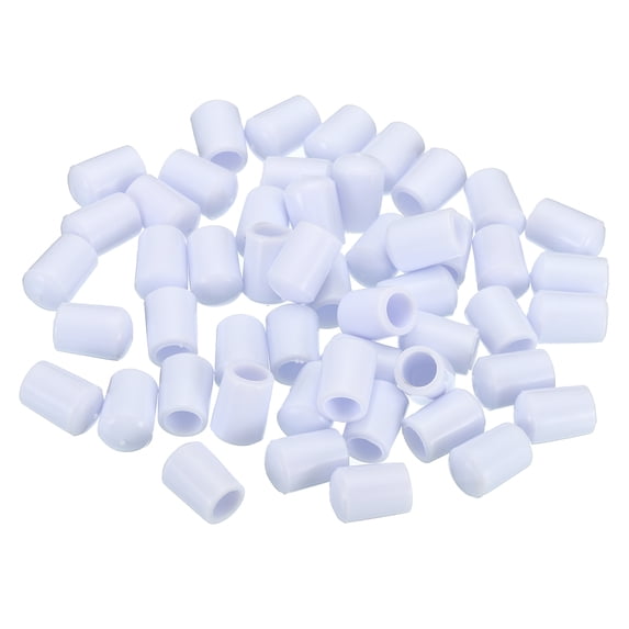 REGALWOVEN Kitchen Sink Rack Feet, Rack Bottom Protective Replacement Feet Wire Bumpers White 6mm IDx9mm OD