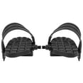 thumbnail image 1 of Unique Bargains 1 Pair Road Mountain Bike Exercise Bicycle Pedals with Belt Strap 9/16'' Spindle 1/2'', 1 of 7