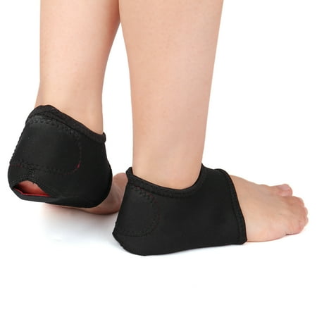 Pair Plantar Fasciitis Heel Arch Support Sleeve Foot Pain Relief Brace Cushion