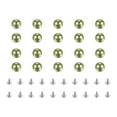 thumbnail image 1 of REGALWOVEN Pearl Rivet Studs Kit Rivets Pearls Buttons DIY Vase Fillers Wedding Decoration Yellow Green, 1 of 6