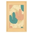 thumbnail image 1 of REGALWOVEN Photo Frame for Photo and Poster, Modern Tabletop Display Picture Frame, Wall Hanging Picture Frames Wood Grain Color 4x6, 1 of 5