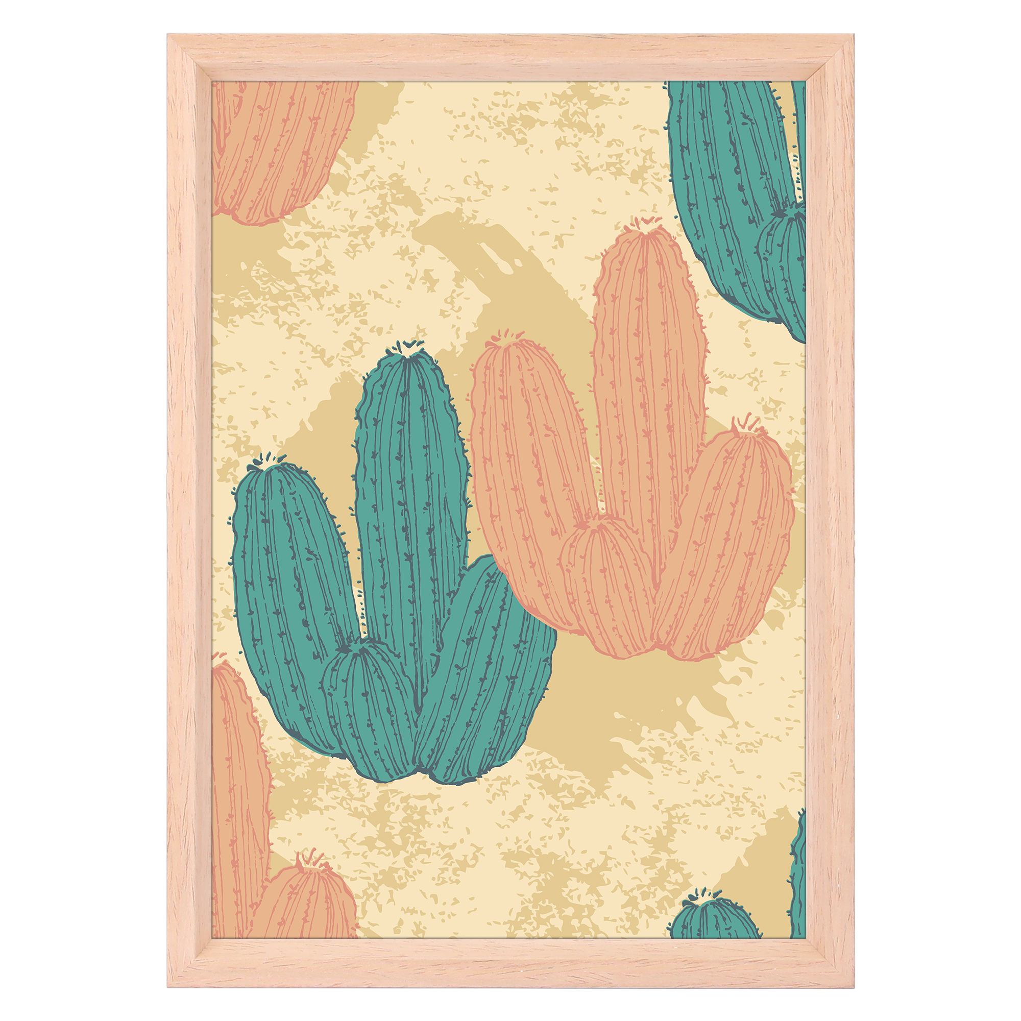 REGALWOVEN Picture Frame for Photo and Poster, Modern Photo Frame for Tabletop Display and Wall Hanging Picture Frames Light Wood Grain Color 5x7