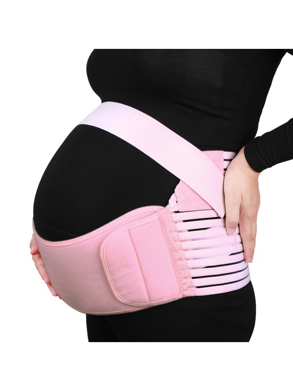 Pink XXL Size Maternity Antepartum Belt Pregnant Women Abdominal Support Waist Belly Band Back Brace