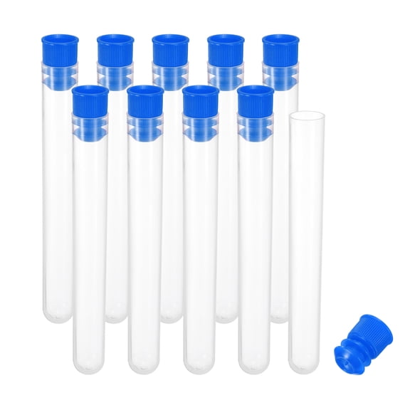 REGALWOVEN Plastic Sewing Needle Storage Holder, Portable Matte Embroidery Needle Pin Storage Case Blue 4"