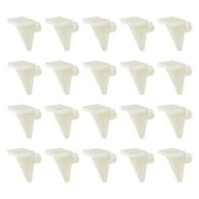 REGALWOVEN Plastic Shelf Support Pegs 5mm Furniture Clips Bracket Holder Kitchen Furniture 20Pcs