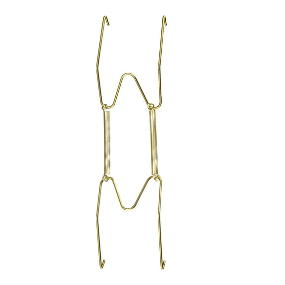 REGALWOVEN Plate Hanger, 8" W Type Zinc Plated Invisible Wall Decorative Hooks