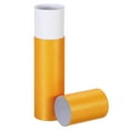thumbnail image 1 of REGALWOVEN Poster Tube Photo Storage Tube Portable Mailing Tubes Carrying Case Yellow 2 Inch x 9 Inch, 1 of 5