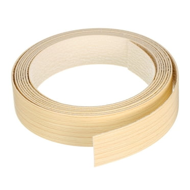 REGALWOVEN Pre-Glued Wood Edge Banding for Cabinet Edging and Furniture Restoration 1-1/8" x 9.84'
