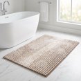 thumbnail image 1 of REGALWOVEN Quick Dry Absorbent Non Slip Chenille Bathroom Mat Cozy Shaggy Washable Home Decor for Shower and Tub Beige 20" x 32", 1 of 7