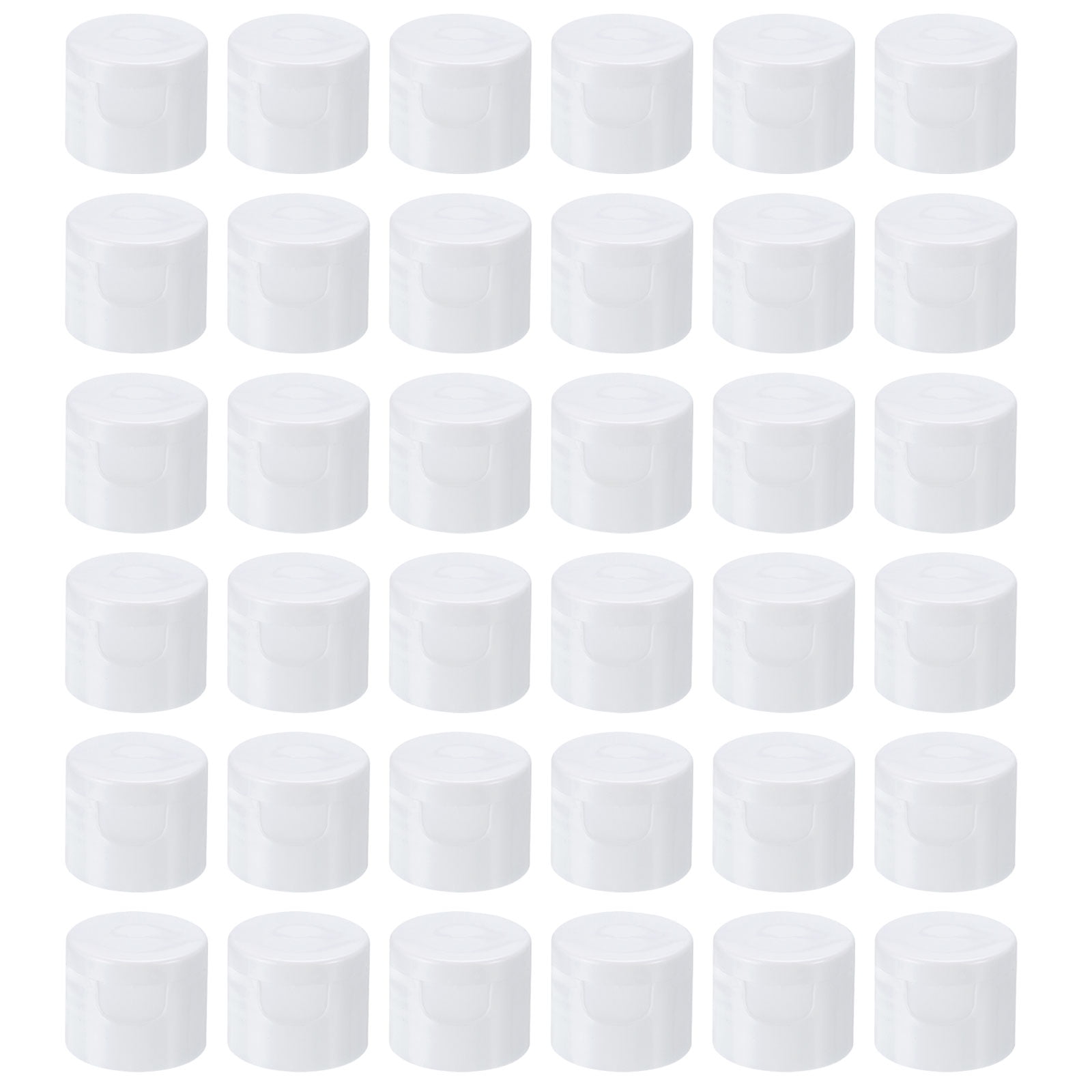 REGALWOVEN Replacement Flip Caps, Plastic Reusable NonSpill Bottle Lid