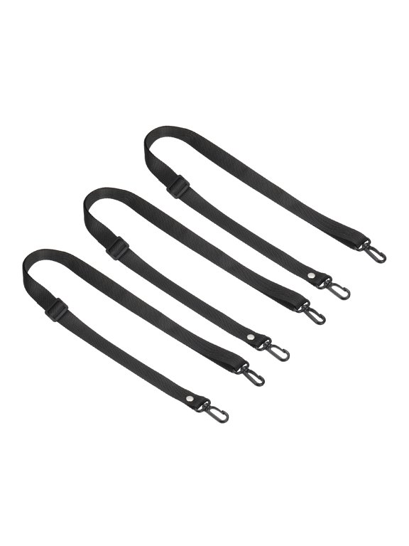 Replacement Shoulder Strap, Adjustable Swivel Clips Hook Buckle for Water Bottle Black