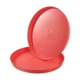 thumbnail image 1 of REGALWOVEN Restaurant Serving Trays, Round Non-Slip Food Service Tray Platter Red, 1 of 6