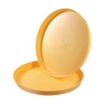 thumbnail image 1 of REGALWOVEN Restaurant Serving Trays, Round Non-Slip Food Service Tray Platter Yellow, 1 of 6
