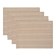 thumbnail image 1 of REGALWOVEN Rustic Placemats Set of 4 Rectangular Cotton Blend Placemats for Dining Table Decor Washable Kitchen Table Mat Wipe Clean Khaki 15.7x11.8inch, 1 of 6