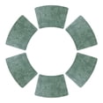 thumbnail image 1 of REGALWOVEN Set of 6 Place Mat, Faux Leather Placemats for Kitchen Dining Table Decor, Washable Table Placemats Wipeable Table Mat Green 19*12in, 1 of 7
