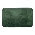 thumbnail image 1 of REGALWOVEN Shaggy Bathroom Rug, Ultra Thick Absorbent Plush Bath Mat, Non-Slip Soft Microfiber Carpet for Shower and Vanity Dark Green 32" x 20", 1 of 6