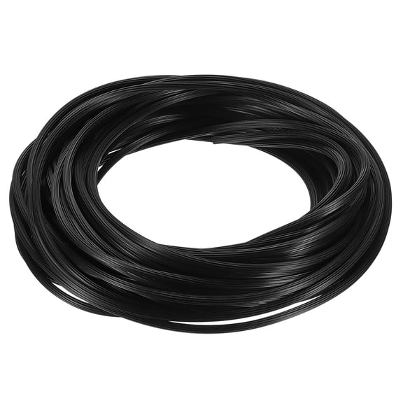 REGALWOVEN Silicone Screen Spline, 0.18"x65.6ft Window Screen Repair Retainer Spline Black