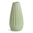 thumbnail image 1 of REGALWOVEN Small Ceramic Bud Vase Cylinder Vase, Matte Ribbed Decorative Flower Vase for Desktop, Bathroom, Home Decor Accent Green 2.4"L x 2.4"W x 5.1"H, 1 of 4