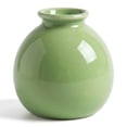 thumbnail image 1 of REGALWOVEN Small Ceramic Square Bud Vase, Mini Cube Flower Vase with Wide Mouth, Matte Geometric Decorative Vase for Desk Green 2.8"L x 2.8"W x 2.8"H, 1 of 6