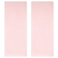 thumbnail image 1 of REGALWOVEN Solid Thin Bathroom Hand Towels, 13" x 29" Cotton Hand Towel Set, Absorbent Soft Decorative Towels for Kitchen, Spa, Gym Pink 2-Piece, 1 of 5