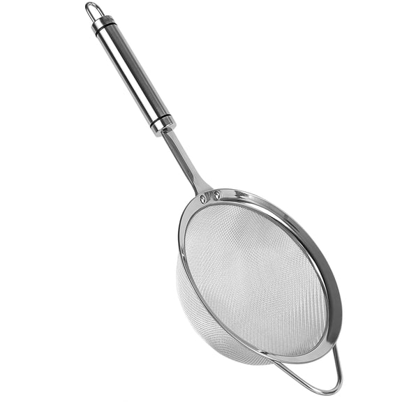 REGALWOVEN Stainless Steel Fine Mesh Strainer Colander Flour Sifters 4.5" for Kitchen