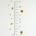 thumbnail image 1 of REGALWOVEN Sunflower Design Height Measurement Ruler, Self-adhesive Height Measure Mural for Teens Baby Bedroom Green Yellow 57.4 x 17.7 Inch, 1 of 7