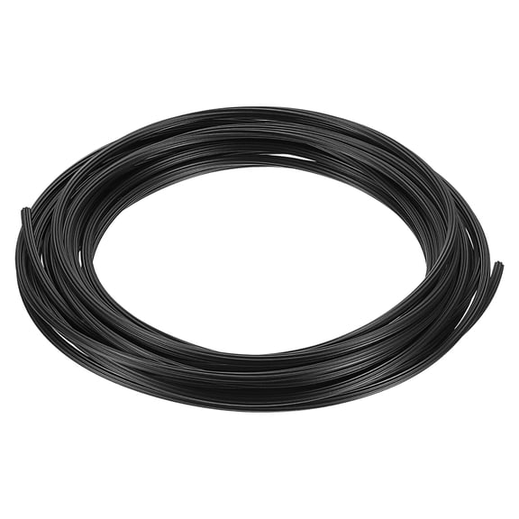 REGALWOVEN TPE Screen Spline, 0.16"x26.2ft Round Window Screen Repair Retainer Spline Black