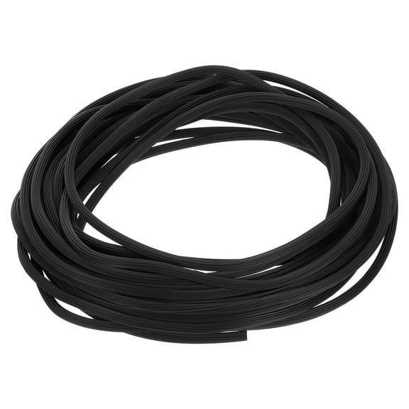 REGALWOVEN TPE Screen Spline, 0.2"x32.8ft Round Window Screen Repair Retainer Spline Black