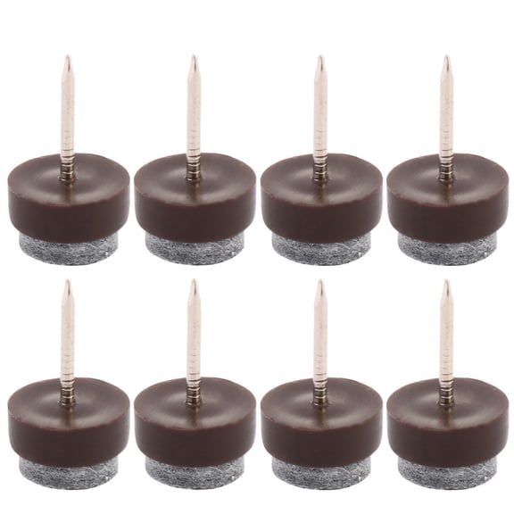REGALWOVEN Table Chair Furniture Feet Legs Floor Protector Felt Pad Nail 20mm Dia Pack of 8