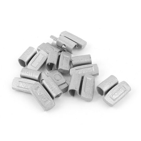 REGALWOVEN  Tire Rim Wheel Balance Weights 10g Metal Clip 10 Pcs for Car Truck