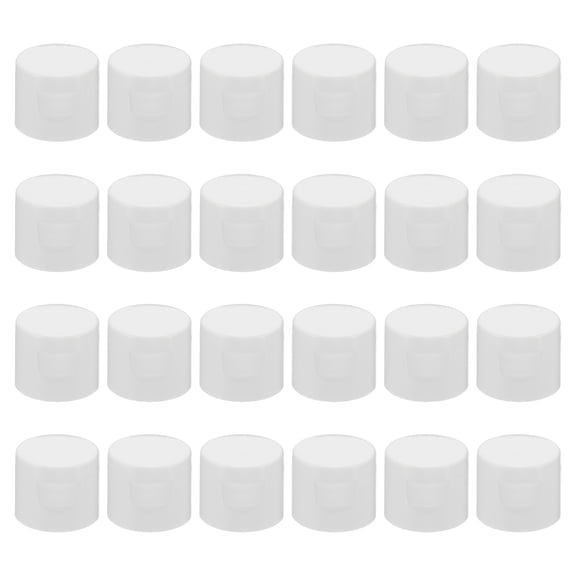 REGALWOVEN Twist Bottle Caps, Squeeze Flip Bottle Cap Replacement Caps for DIY Projects and Crafts White 20mm